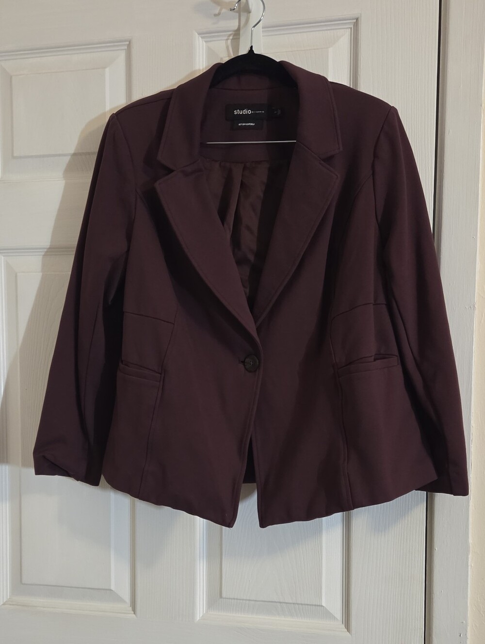 torrid Plum Single-Button Blazer